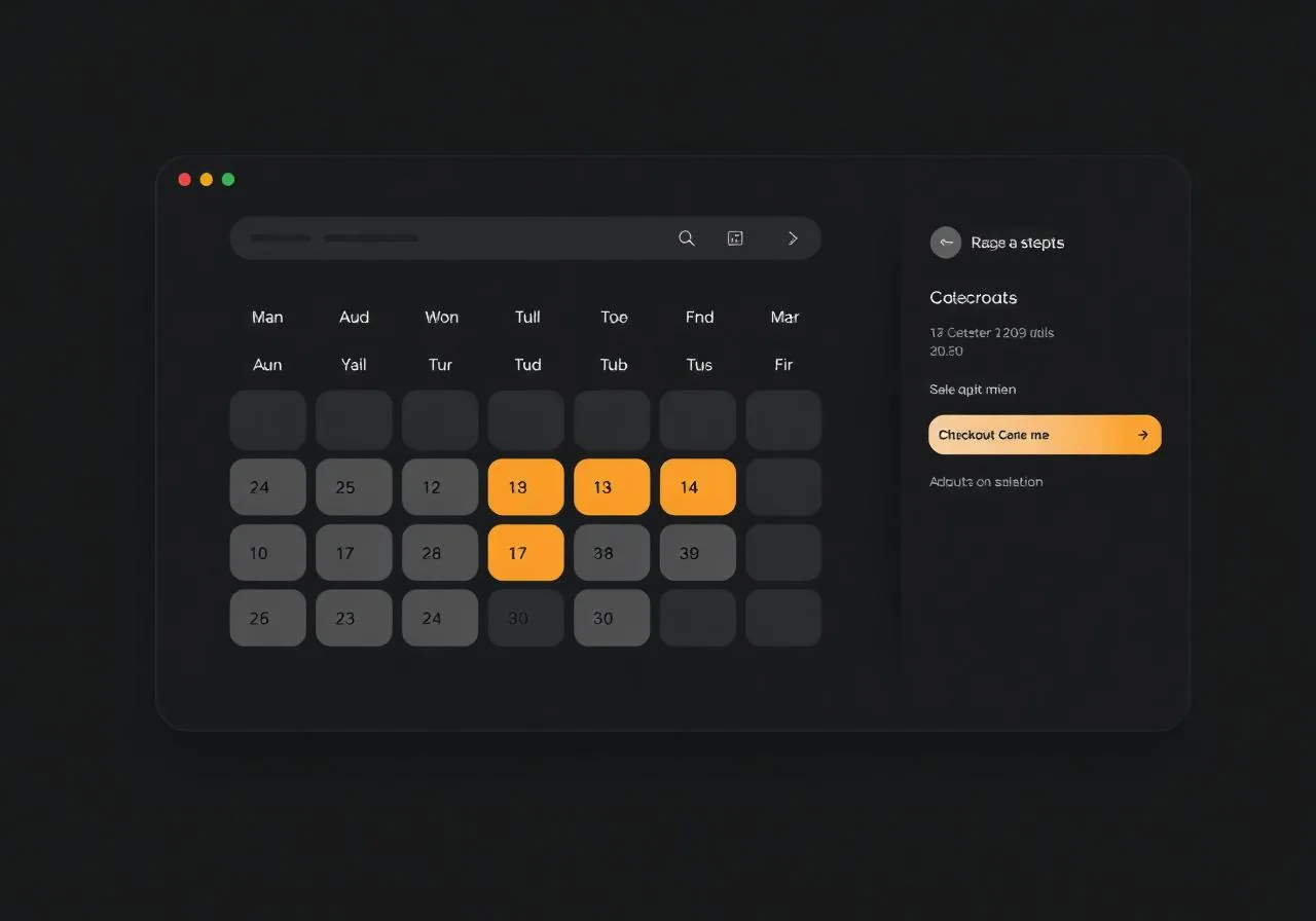 Booking System — preview