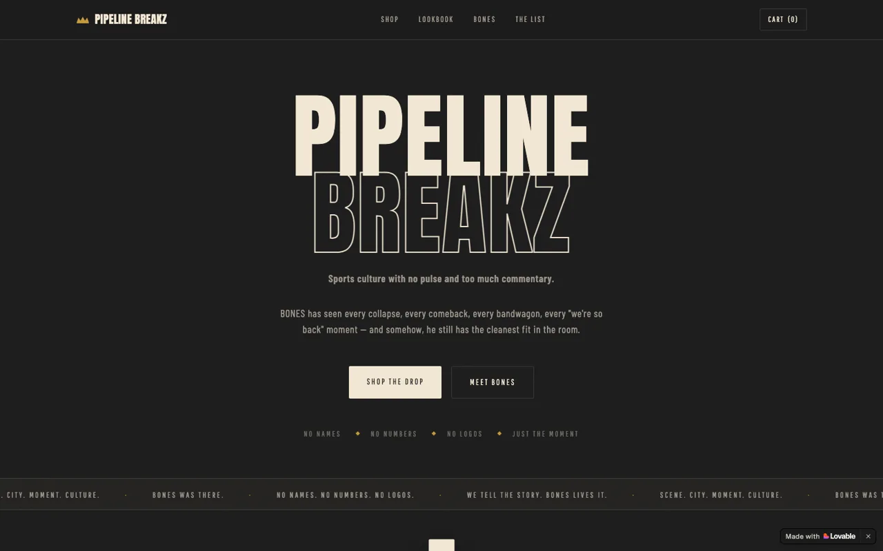 Pipeline Breakz — preview