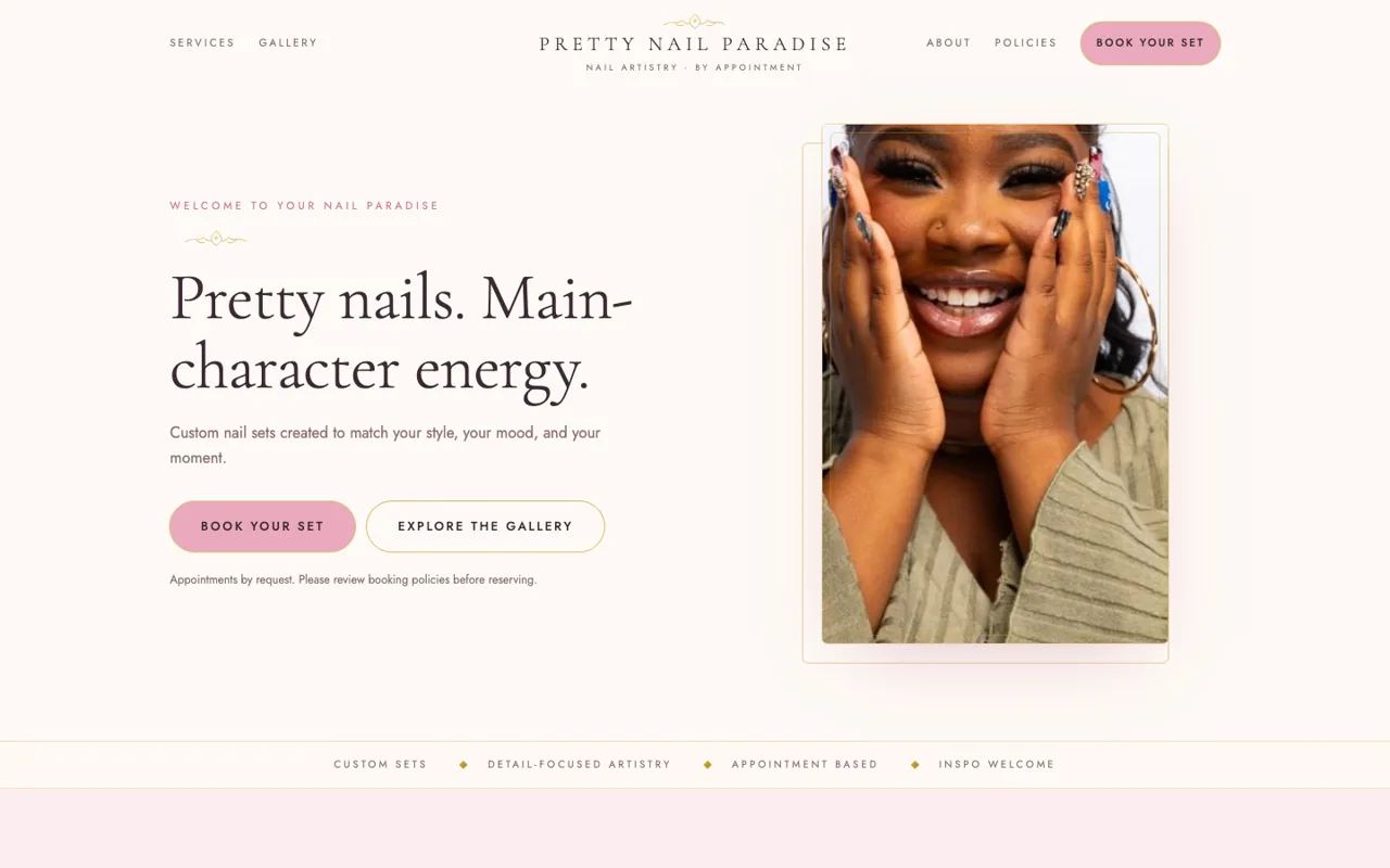 Pretty Nail Paradise — preview
